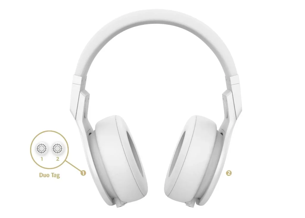 Bluetooth headset stralingvan draadloze koptelefoon