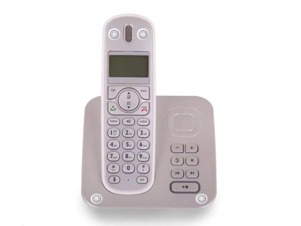 Beschermen tegen straling van DECT telefoon of draadloze huistelefoon