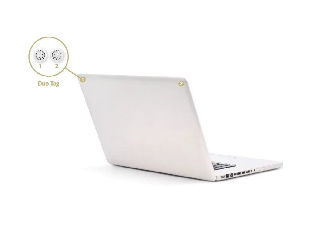 Neutralize radiation from your laptop with Penta Power Duo Tags